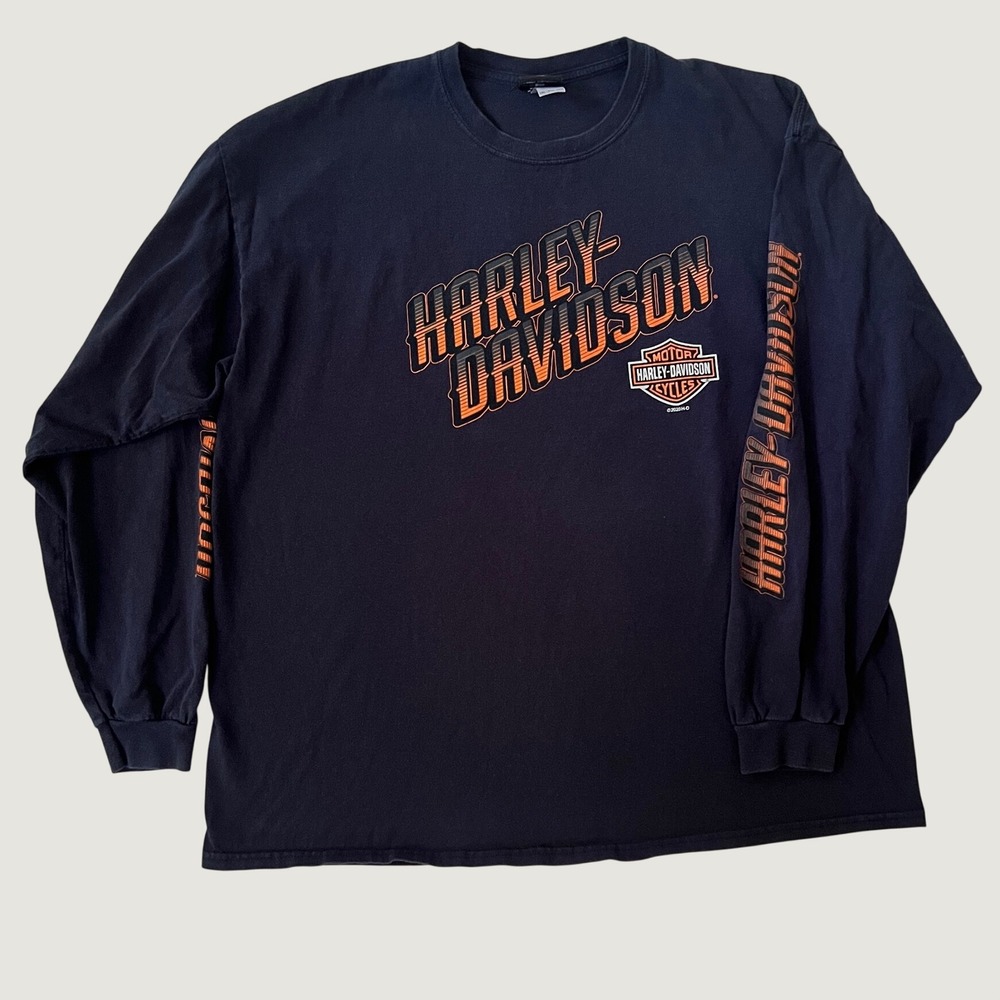 Harley-Davidson Long Sleeve Black Man O War Lexington KY Horse Racing 2XL